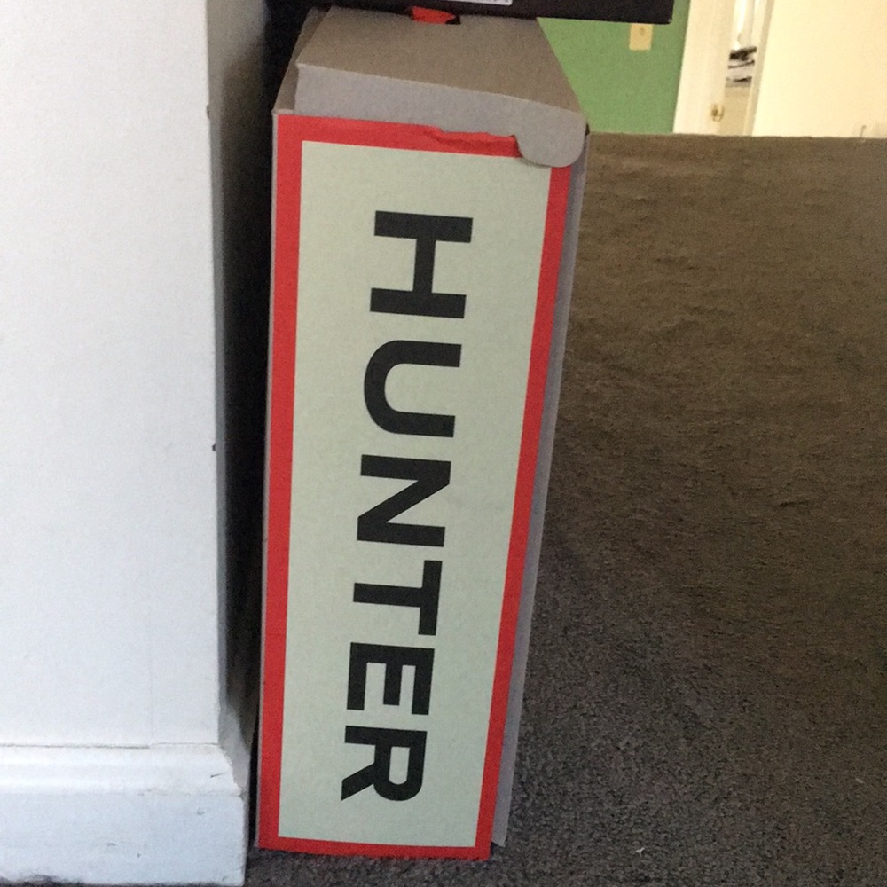 Hunter rain boots